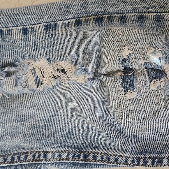 511 Slim Fit Levi’s Flex Men's Jeans 30x30 Distressed Denim Y2k Street wear - Picture 7 of 14